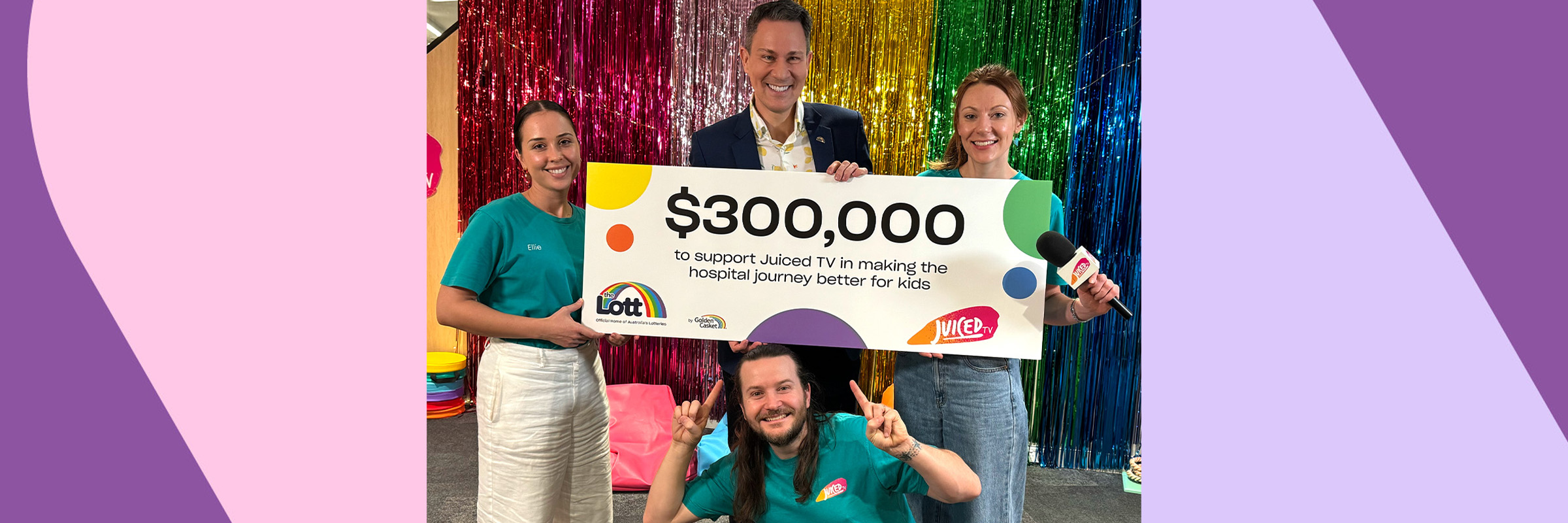 Helping Juiced TV support more children in hospital Hero Image