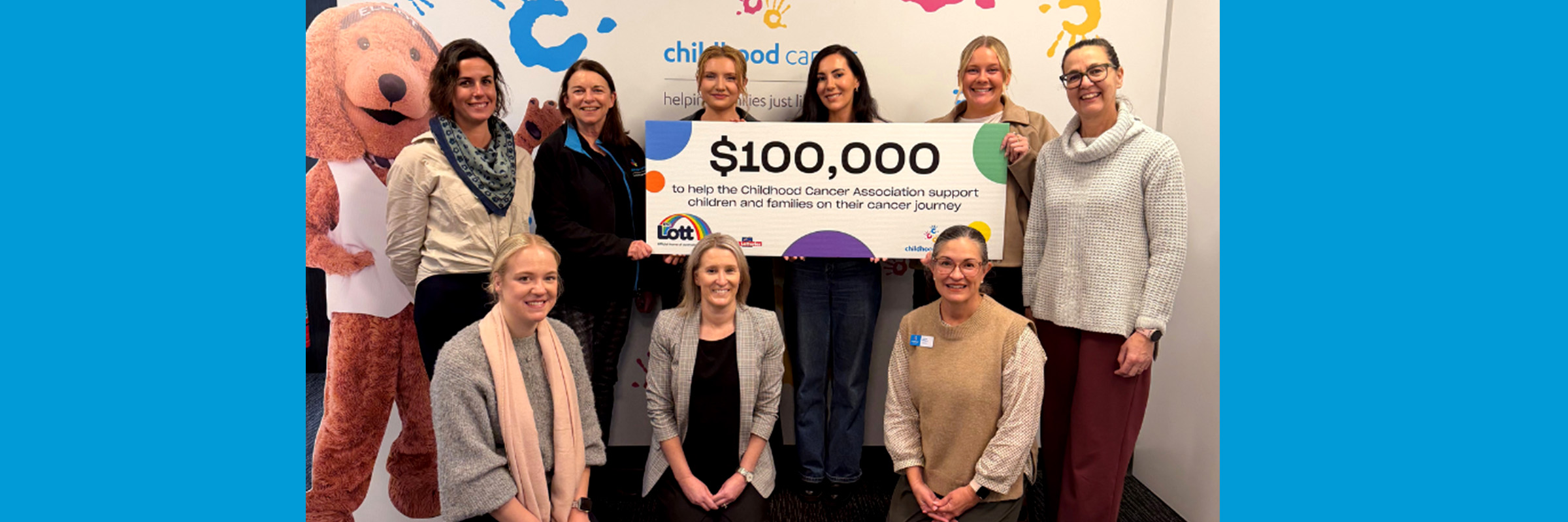 Our seven years supporting Childhood Cancer Association Hero Image