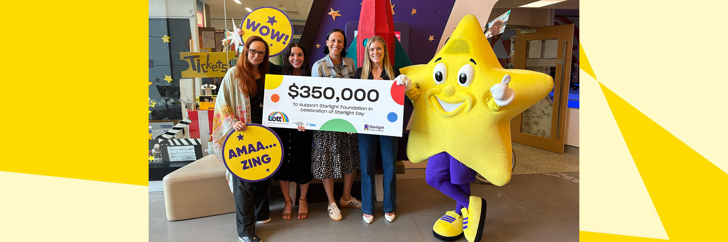 Helping Starlight spread joy with $350,000 funding Hero Image